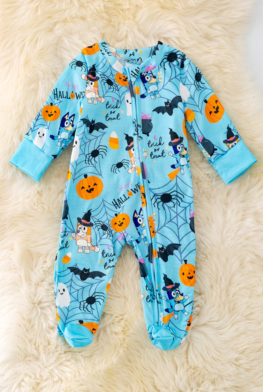 Halloween Footie Onesie