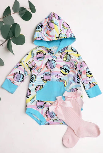 Pumpkin Hooded Onesie