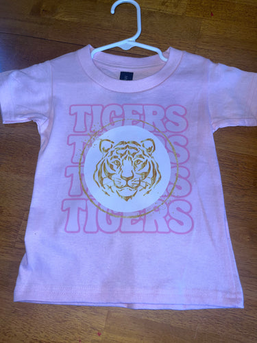 Pink Tigers Tee-Toddler